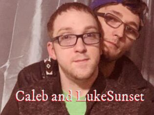 Caleb_and_LukeSunset