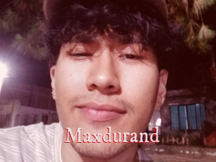 Maxdurand