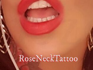 RoseNeckTattoo