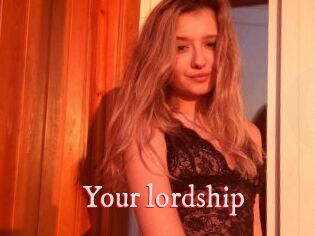 Your_lordship